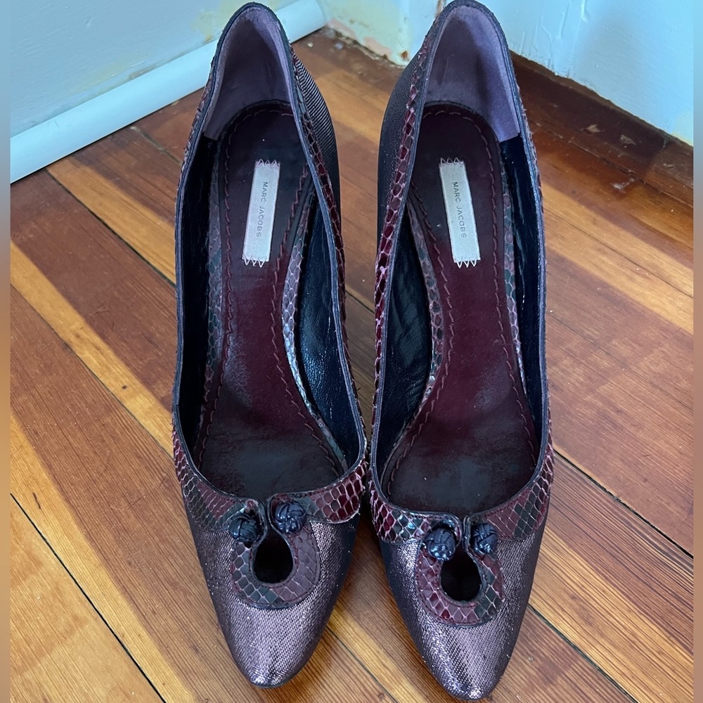Marc Jacobs Purple Heels